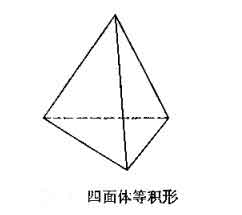 四面體等積形